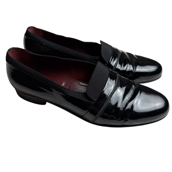 Bally Banner Shoes Black SZ8.5 M Mens Patent Leather Formal Tuxedo Dressy Preppy main image 7